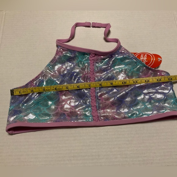 NWT 2 piece Purple Mermaid Bikini Set - Picture 3 of 9